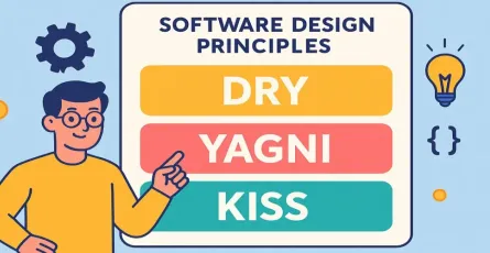 Software Design Principles (Basics) : DRY, YAGNI, KISS, etc 