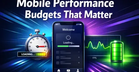 Mobile App Performance Budgets: Startup Time, Frame Rate, and Battery Drain Metrics That Actually Matter