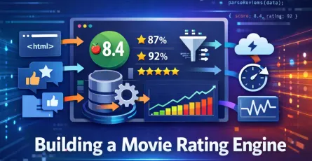 Movie Review Aggregation: Web Scraping, Score Normalization, and Real-Time Updates like Rotten Tomatoes