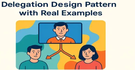 Delegation Design Pattern in C# with Real Examples | Software Architecture Guide