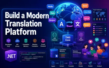 Building a Translation Management System: Machine Translation Integration, Translation Memory, and Crowd-Sourced Localization