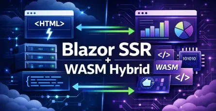 Practical Blazor SSR + WASM Hybrid Architecture for High-Performance .NET Frontends