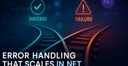 Error Handling That Scales: Railway-Oriented Programming, Result Types, and Exceptions in .NET
